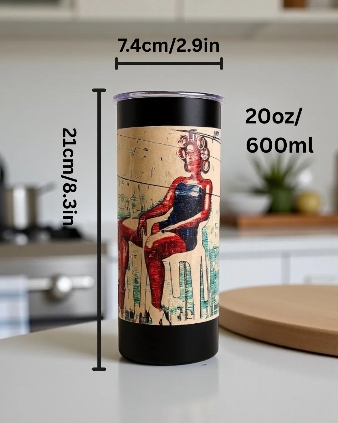 Roller Set Tumbler / Roller Style Cup / Roller Glam Tumbler / Roller Queen Drinkware / Beauty Roller Tumbler / Roller Vibes Cup / Self Care Roller Tumbler / Roller Babe Cup / Glow Up Roller Tumbler / Roller Chic Drink Cup